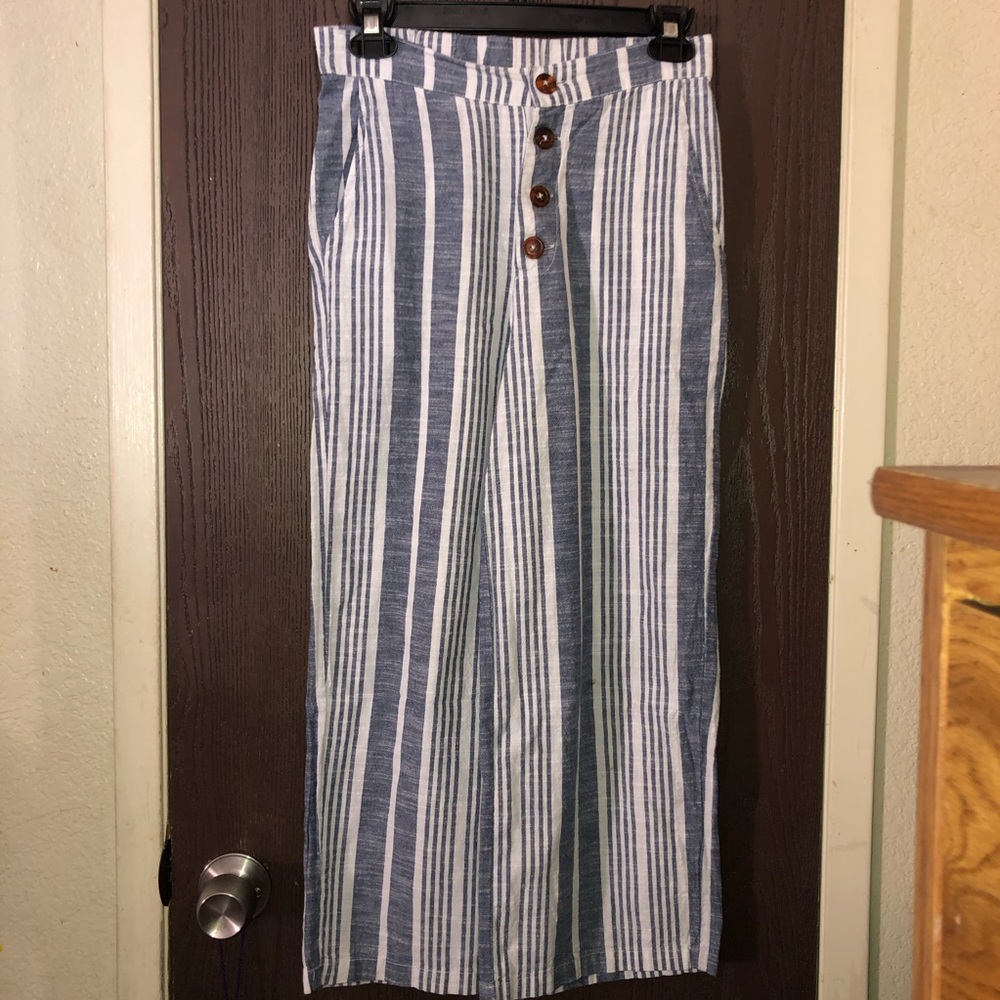 striped pants
